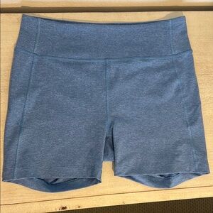 Outdoor Voices Heather Blue Warmup 5" Shorts